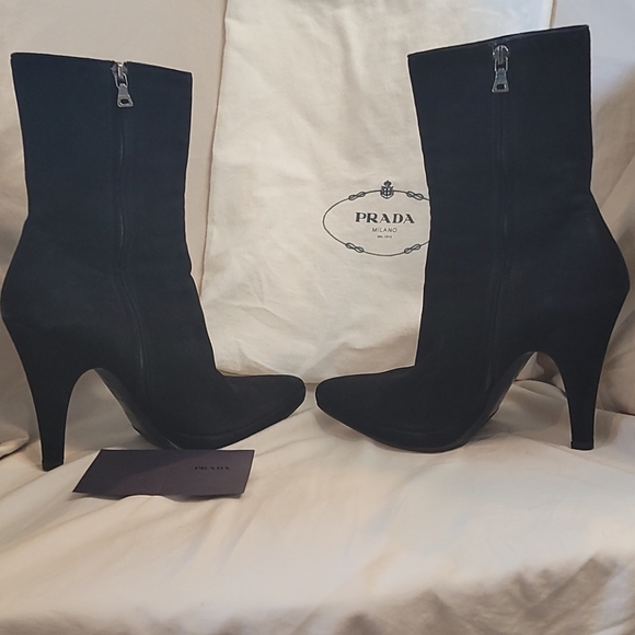 Prada Suede Boots - Picture 6 of 8